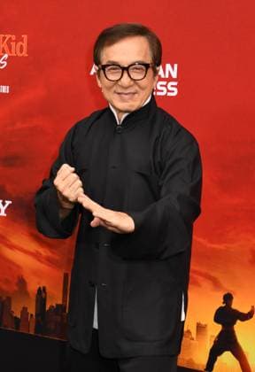 NEW YORK, NY- MAY 27: Jackie Chan at The NY World Premiere of Karate Kid: Legends on May 27, 2025 in New York City. Copyright: xMediaPunchx