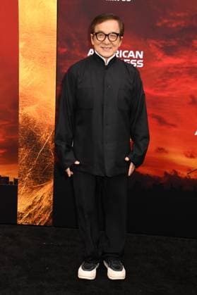 NEW YORK, NY- MAY 27: Jackie Chan at The NY World Premiere of Karate Kid: Legends on May 27, 2025 in New York City. Copyright: xMediaPunchx