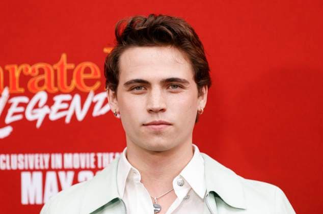 Tanner Buchanan arrives on the red carpet at the Karate Kid: Legends Premiere at SVA Theater on Tuesday, May 27, 2025 in New York City.  NYP20250527206 JohnxAngelillo