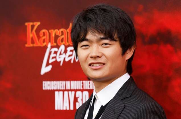 Ben Wang arrives on the red carpet at the Karate Kid: Legends Premiere at SVA Theater on Tuesday, May 27, 2025 in New York City.  NYP20250527209 JohnxAngelillo