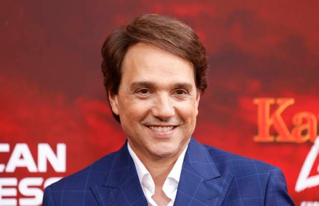 Ralph Macchio arrives on the red carpet at the Karate Kid: Legends Premiere at SVA Theater on Tuesday, May 27, 2025 in New York City.  NYP20250527212 JohnxAngelillo