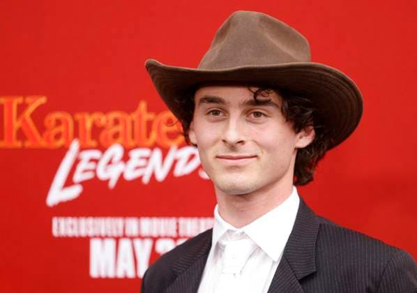 Wyatt Oleff arrives on the red carpet at the Karate Kid: Legends Premiere at SVA Theater on Tuesday, May 27, 2025 in New York City.  NYP20250527134 JohnxAngelillo
