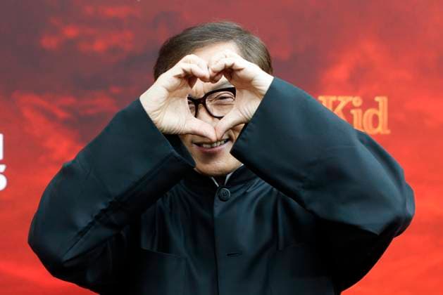 Entertainment Themen der Woche KW22 Bilder des Jahres 2025, Entertainment 05 Mai Entertainment Bilder des Tages Jackie Chan arrives on the red carpet at the Karate Kid: Legends Premiere at SVA Theater on Tuesday, May 27, 2025 in New York City.  NYP20250527231 JohnxAngelillo