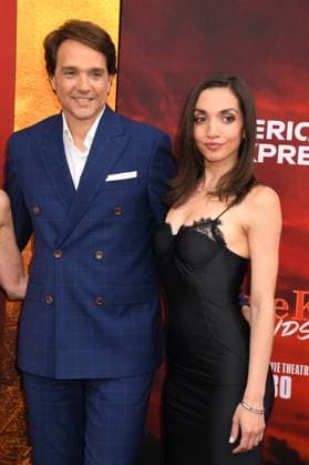 NEW YORK, NY- MAY 27: Ralph Macchio and Julia Macchio at The NY World Premiere of Karate Kid: Legends on May 27, 2025 in New York City. Copyright: xMediaPunchx