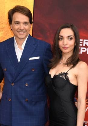 NEW YORK, NY- MAY 27: Ralph Macchio and Julia Macchio at The NY World Premiere of Karate Kid: Legends on May 27, 2025 in New York City. Copyright: xMediaPunchx