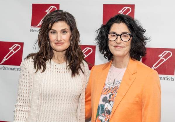 Entertainment Themen der Woche KW22 Entertainment Bilder des Tages May 27, 2025, New York, New York, USA: Idina Menzel and Tina Landau attend New Dramatists Luncheon honoring Idina Menzel and Tina Landau at Marriott Marquis in New York on May 27, 2025 New York USA - ZUMAr339 20250527_znp_r339_104 Copyright: xLevxRadinx