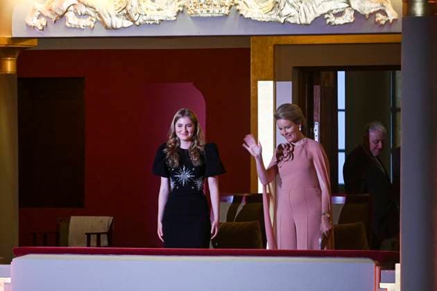 Queen Mathilde and Princesse Elisabeth - Queen Elisabeth Competition Brussels, Belgium. 27 may 2025 : Queen Mathilde and Princess Elisabeth attend the Queen Elisabeth Music Competition at Bozar in Brussels. With Hélène d Udekem d Acoz et sa fille. (Sister of queen) . Credit : F.Andrieu Agencepeps CC . Brussels Belgium  Copyright: xContentxCurationx F.Andrieu Agencepeps CCx