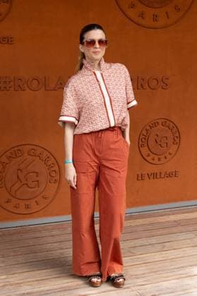 2025 French Open - Village Day 4 NB Cecile Cassel at village during the 2025 French Open at Roland Garros on May 28, 2025 in Paris, France. Photo by Nasser Berzane ABACAPRESS.COM Paris France  Copyright: xBerzanexNasser ABACAx