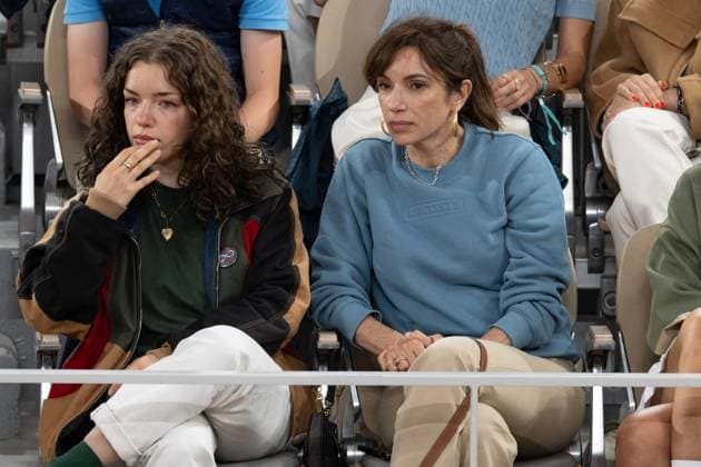 French Open Vips At The Stands LZ Angelica Zdar and Sue Atika attend the Roland Garros 2025 tournament on May 28, 2025 in Paris, France. Photo by Laurent Zabulon ABACAPRESS.COM  Copyright: xZabulonxLaurent ABACAx