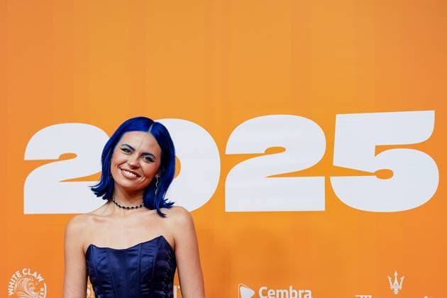 Zurich, Switzerland, May 28th 2025: Singer Kings Elliot nominated for Best Breaking Act on the red carpet during the Swiss Music Awards 2025 at Hallenstadion in Zurich, Switzerland. (Daniela Porcelli SPP) Copyright: xDanielaxPorcellix xSPPx spp-en-DaPoSp-20250528-DP203918