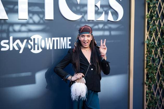 May 28, 2025, Madrid, Madrid, SPAIN: Aless Gibaja attends the premiere of Matices, the new psychological thriller series from SkyShowTime, at Cines Callao in Madrid. Madrid SPAIN - ZUMAc270 20250528_zip_c270_004 Copyright: xDavidxCruzxSanzx