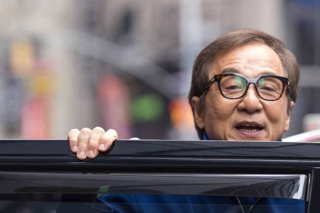 Entertainment Themen der Woche KW22 Entertainment Bilder des Tages Jackie Chan is seen in New York City Jackie Chan is seen leaving Good Morning America on May 28, 2025 in New York City NEW YORK NEW YORK UNITED OF AMERICA Copyright: xVANESSAxCARVALHOx