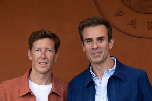 2025 French Open - Celebrities At Village Night Day 4 NB Jean de Reynal, Jean-Baptiste Marteau at Village for night session during the 2025 French Open at Roland Garros on May 28, 2025 in Paris, France. Photo by Nasser Berzane ABACAPRESS.COM Paris France  Copyright: xBerzanexNasser ABACAx