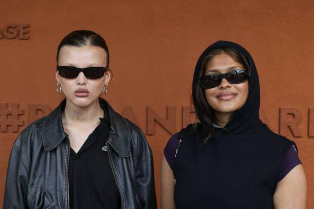 2025 French Open - Celebrities At Village Night Day 4 NB Jade Rabarivelo and Jennifer Abeyratne at Village for night session during the 2025 French Open at Roland Garros on May 28, 2025 in Paris, France. Photo by Nasser Berzane ABACAPRESS.COM Paris France  Copyright: xBerzanexNasser ABACAx