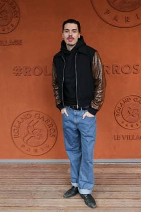 2025 French Open - Celebrities At Village Night Day 4 NB Elias Medini at Village for night session during the 2025 French Open at Roland Garros on May 28, 2025 in Paris, France. Photo by Nasser Berzane ABACAPRESS.COM Paris France  Copyright: xBerzanexNasser ABACAx
