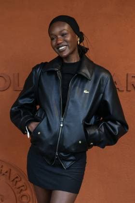 2025 French Open - Celebrities At Village Night Day 4 NB Fatou Diawara at Village for night session during the 2025 French Open at Roland Garros on May 28, 2025 in Paris, France. Photo by Nasser Berzane ABACAPRESS.COM Paris France  Copyright: xBerzanexNasser ABACAx