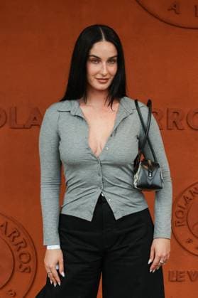 2025 French Open - Celebrities At Village Night Day 4 NB Fiona Zanetti at Village for night session during the 2025 French Open at Roland Garros on May 28, 2025 in Paris, France. Photo by Nasser Berzane ABACAPRESS.COM Paris France  Copyright: xBerzanexNasser ABACAx