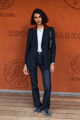 2025 French Open - Celebrities At Village Night Day 4 NB Barbara Valente at Village for night session during the 2025 French Open at Roland Garros on May 28, 2025 in Paris, France. Photo by Nasser Berzane ABACAPRESS.COM Paris France  Copyright: xBerzanexNasser ABACAx