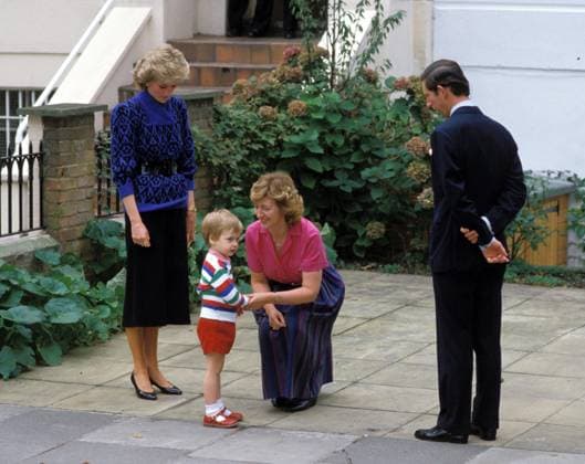 Archivbilder der Woche KW22 RECORD DATE NOT STATED DIANA, PRINCESS OF WALES & Prince Charles royal, prince william s first day at school Ref: 026 London Great Britain Copyright: xPhilxLoftus CapitalxPicturesx
