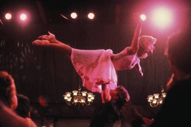 Dirty Dancing - filmstill PATRICK SWAYZE & JENNIFER GREY in Dirty Dancing EDITORIAL USE ONLY Copyright: xCAP FBx
