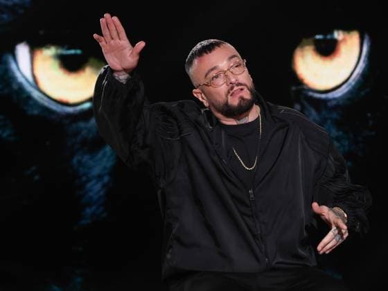 Entertainment Themen der Woche KW22 Entertainment Bilder des Tages Rome, Rai studios ex Dear, TV show Belve . In the photo: Gue Pequeno  Copyright: xMarcoxProvvisionatox xipa-agency.netx xMarcoxProvvisionatox IPA_Agency_IPA58415758