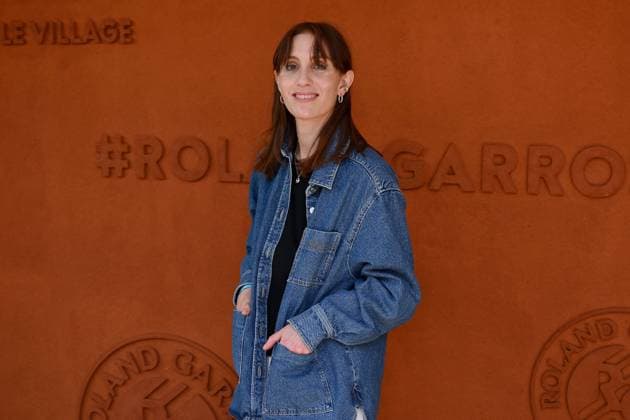 2025 French Open - Celebrities At Village Day 6 Lolita Chammah attends the 2025 French Open at Roland Garros on May 30, 2025 in Paris, France. Photo by Franck Castel ABACAPRESS.COM Paris France  Copyright: xCastelxFranck ABACAx