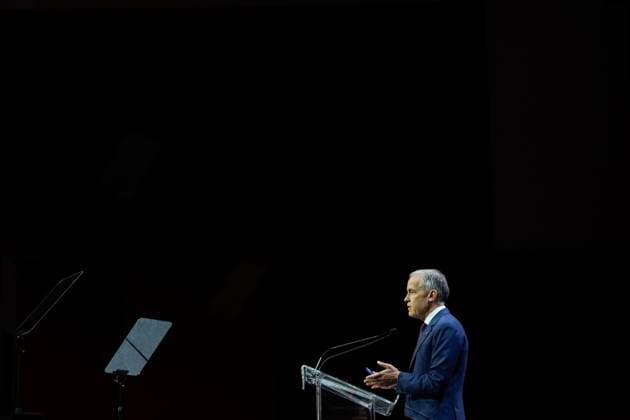 May 30, 2025, Ottawa, On, Canada: Prime Minister Mark Carney speaks at the Federation of Canadian Municipalities conference, in Ottawa, Friday, May 30, 2025. Ottawa Canada  - ZUMAc35_ 20250530_zaf_c35_026 Copyright: xAdrianxWyldx
