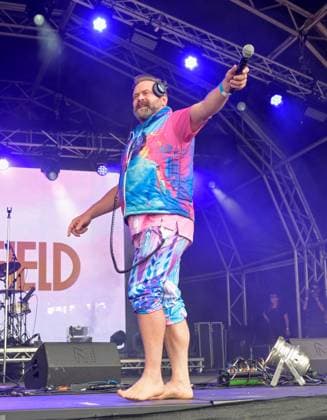 Wychwood Music Festival 2025 Friday Daniel Bedingfield perform at Wychwood Music Festival 2025 Friday, Credit:Jules Annan Avalon  Copyright: xJulesxAnnanx xAvalonx 1005324698