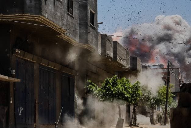 News Themen der Woche KW22 News Bilder des Tages Israeli Strikes Target Al-Adham Family Home - Gaza Israeli warplanes targeted the Al-Adham family s home west of Jabalia camp in Jabaliya, North Of Gaza Strip, Palestine on May 30, 2025. Photo by Ramez Habboub ABACAPRESS.COM Jabaliya Gaza Palestine  Copyright: xHabboubxRamez ABACAx