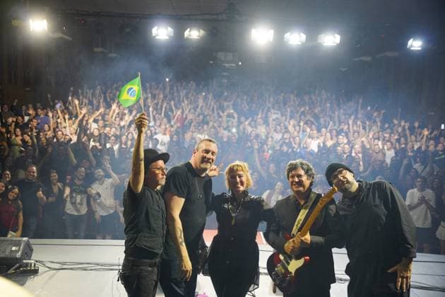 RECIFE, PE - 31.05.2025: SIXPENCE NONE THE RICHER EM RECIFE - Sixpence None The Richer performed in Recife, PE, this Saturday (31), at the Boa Vista theater. The band brought the Brazilian tour to celebrate 25 years of career. Known for hits such as "Kiss Me" and "There She Goes", x2747276x  ThiagoxLemos