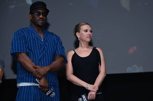 Comic Con Experience Mexico 2025 ˜CCXP™ - Day 2 Actor Mahershala Ali and actress Scarlett Johansson during a conference for the announcement of the film Jurassic World Rebirth as part of the the 2nd edition of Comic Con Experience Mexico 2025 ˜CCXP™ at Centro Banamex. on May 31, 2025 in Mexico City, Mexico. Mexico City CDMX Mexico Copyright: xCarlosxTischlerx