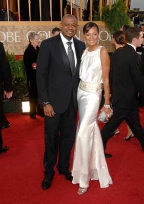 64th Annual Golden Globe Awards FOREST WHIITAKER & KEISHA WHITAKER Red Carpet Arrivals - 64th Annual Golden Globe Awards, Beverly Hills HIlton, Beverly Hills, California, USA, January 15th 2007. globes full length white dress married couple husband wife forrest CAP PL Phil Loftus Los Angeles United States Copyright: xPhilxLoftus CapitalxPicturesx