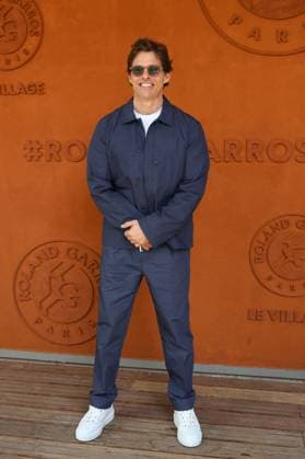 2025 French Open - Celebrities At Village Day 8 NB James Marsden in Stand during the 2025 French Open at Roland Garros on June 01, 2025 in Paris, France. Photo by Nasser Berzane ABACAPRESS.COM Paris France  Copyright: xBerzanexNasser ABACAx