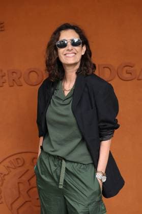 2025 French Open - Celebrities At Village Day 8 NB Mademoiselle Agnes in Stand during the 2025 French Open at Roland Garros on June 01, 2025 in Paris, France. Photo by Nasser Berzane ABACAPRESS.COM Paris France  Copyright: xBerzanexNasser ABACAx