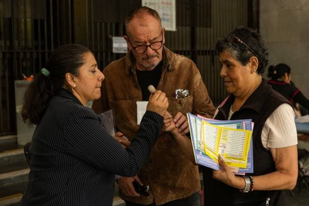 June 1, 2025, Mexico City, Mexico: First elections for the federal judiciary. With this exercise, Mexico becomes the first country to elect all its judges by popular vote. Mexico City Mexico - ZUMAl178 20250601_znp_l178_041 Copyright: xCristianxLeyvax