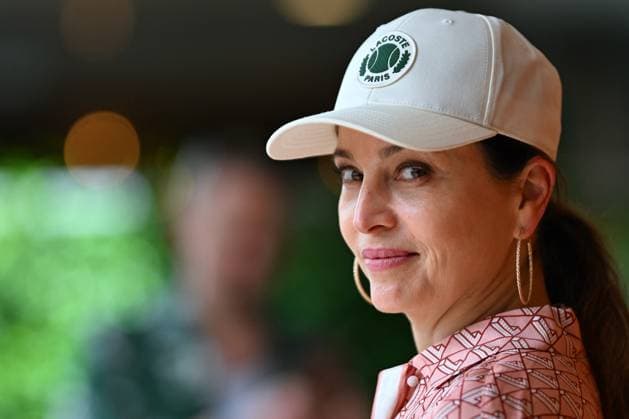 French Open - VIPs At The Village Anne Charrier posing at the Village at Roland Garros on June 01, 2025 in Paris, France. Photo by ABACAPRESS.COM Paris France  Copyright: xABACAx