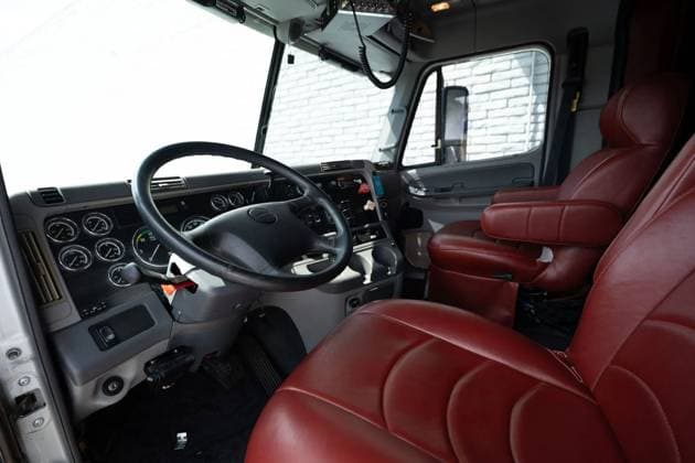 Shaquille O Neal s custom touring truck fitted with DJ decks and flat screen TVs for sale Story from Jam Press (Shaq Truck) Pictured: Inside Shaquille O Neal s custom touring truck. Shaquille O Neal s custom touring truck fitted with DJ decks and flat screen TVs for sale Shaquille O Neal s custom touring truck fitted with DJ decks and flat screen TVs is for sale. The NBA legend™s old 2008 Freightliner Columbia RV Conversion is currently up for auction. The former LA Lakers star used the truck for touring around the US. It is plastered in a vinyl wrap featuring images of the 7ft1 superstar. It runs on the fuel which inspired one of the NBA stars many nicknames ˜Shaq Diesel™ linking to his powerful play style on the court. The  Copyright: xJamxPress bringatrailer.com