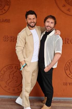Celebrities in the village during the French Open Tennis Championships at Roland Garros 2025 Christophe Beaugrand and his husband Ghislain Beaugrand Gerin in the village during the French Open Tennis Championships at Roland Garros 2025, in Paris, France, on June 2nd, 2025 Jacovides Moreau Bestimage Celebrities in the village during the French Open Tennis Championships at Roland Garros 2025, in Paris, France, on June 2nd, 2025 Paris France  Copyright: xJACOVIDES-MOREAUx xBESTIMAGExJACOVIDES-MOREAUx xBESTIMAGEx