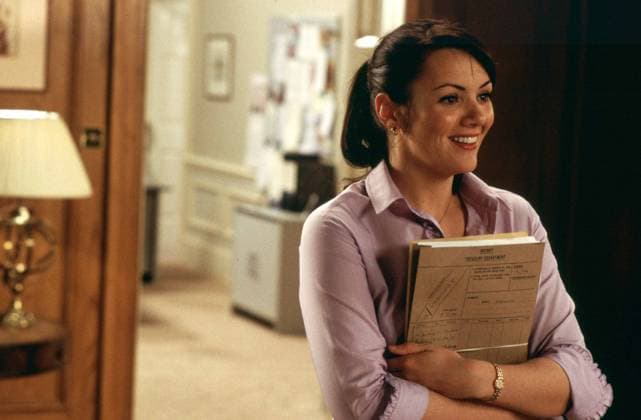 Love Actually - filmstill MARTINE McCUTCHEON in Love Actually Filmstill - Editorial Use Only Ref: FB Supplied by EDITORIAL USE ONLY Copyright: xSuppliedxbyxCapitalxPicturesx