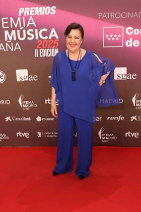The Academia de la Música de Espana celebrates the II edition of its Carmen Linares Awards during the Spanish Music Academy Awards held at the IFEMA Municipal Palace, on June 4, 2025, in Madrid Spain This key event for the music industry brings together the main representatives of the sector to celebrate excellence, This year, the Awards have broken records with more than 4,900 proposals received for a total of 223 nominations in 43 categories, selected by more than 60 professionals from the music industry who are members of the Nominating Committees PREMIOS MUSICA GENTE José Madrid Madrid Madrid Spain  Copyright: xJosÃ xRuizx 6775601