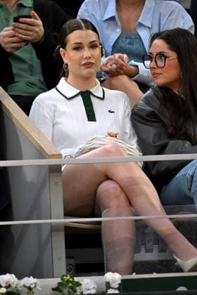 French Open - VIPs In The Stands EnjoyPhoenix seen in the stands during French Open at Roland Garros on June 03, 2025 in Paris, France. Photo by ABACAPRESS.COM Paris France  Copyright: xABACAx
