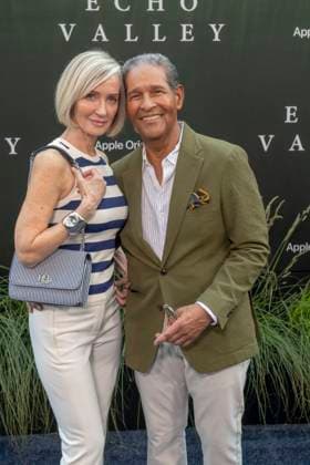 Echo Valley New York Premiere in New York, USA - 04 Jun 2025 (L-R) Hilary Gumbel and Bryant Gumbel attend the Echo Valley New York Premiere at AMC Lincoln Square 13. New York United States Copyright: xRonxAdarx xSOPAxImagesx _radar_echovalley_20250604_01956