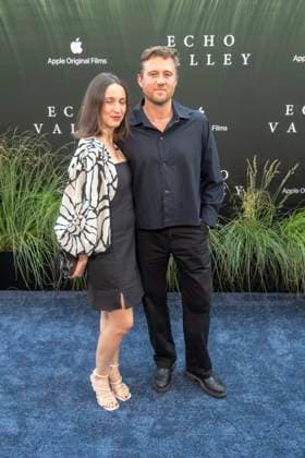 June 4, 2025, New York, United States: Michael Pearce (R) attends the Echo Valley New York Premiere at AMC Lincoln Square 13. New York United States - ZUMAs197 20250604_aaa_s197_469 Copyright: xRonxAdarx