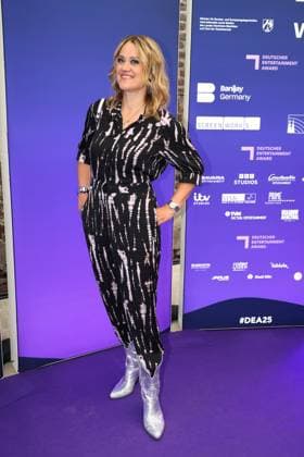 Lisa Feller bei der Verleihung von Der Deutsche Entertainment Award am 5.06.2025 im Harbour Club in Koeln Deutscher Entertainment Award 2025 in Koeln