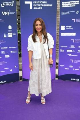 Nina Moghaddam bei der Verleihung von Der Deutsche Entertainment Award am 5.06.2025 im Harbour Club in Koeln Deutscher Entertainment Award 2025 in Koeln
