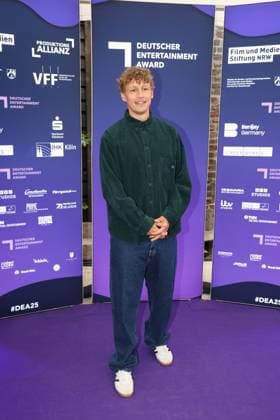 Tim Bendzko bei der Verleihung von Der Deutsche Entertainment Award am 5.06.2025 im Harbour Club in Koeln Deutscher Entertainment Award 2025 in Koeln