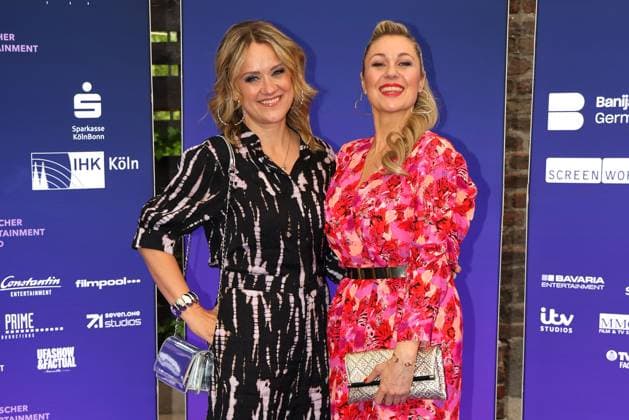 Lisa Feller und Ruth Moschner bei der Verleihung von Der Deutsche Entertainment Award am 5.06.2025 im Harbour Club in Koeln Deutscher Entertainment Award 2025 in Koeln
