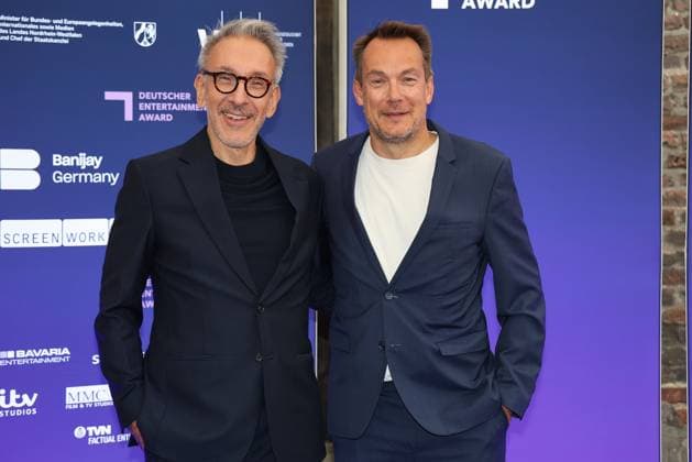 Rolf Hellgardt und Axel Kuehn bei der Verleihung von Der Deutsche Entertainment Award am 5.06.2025 im Harbour Club in Koeln Deutscher Entertainment Award 2025 in Koeln