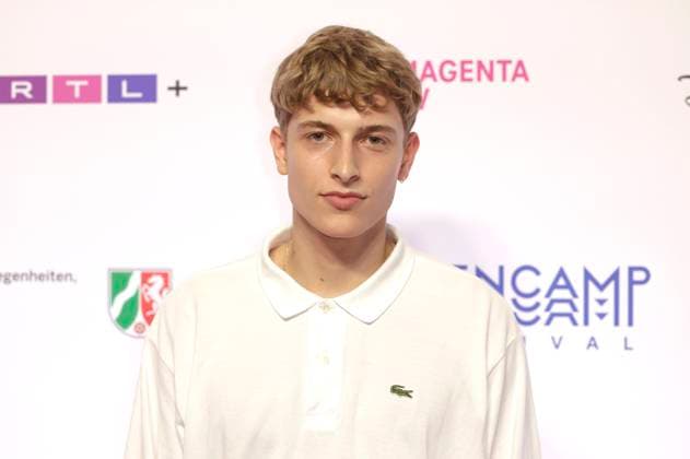 Jonathan Kriener bei der der Premiere der ZDFneo-Serie Chabos auf dem 11. Seriencamp Festival 2025 im Cinenova Kino. Köln, 05.06.2025