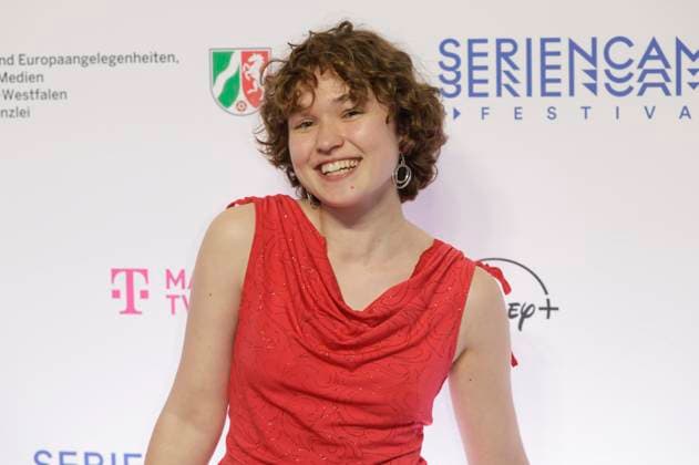 Mathilda Smidt bei der der Premiere der ZDFneo-Serie Chabos auf dem 11. Seriencamp Festival 2025 im Cinenova Kino. Köln, 05.06.2025